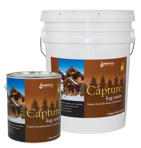 Capture Log Home Stain