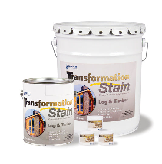 Transformation Log & Timber Oil Stain for Log Homes